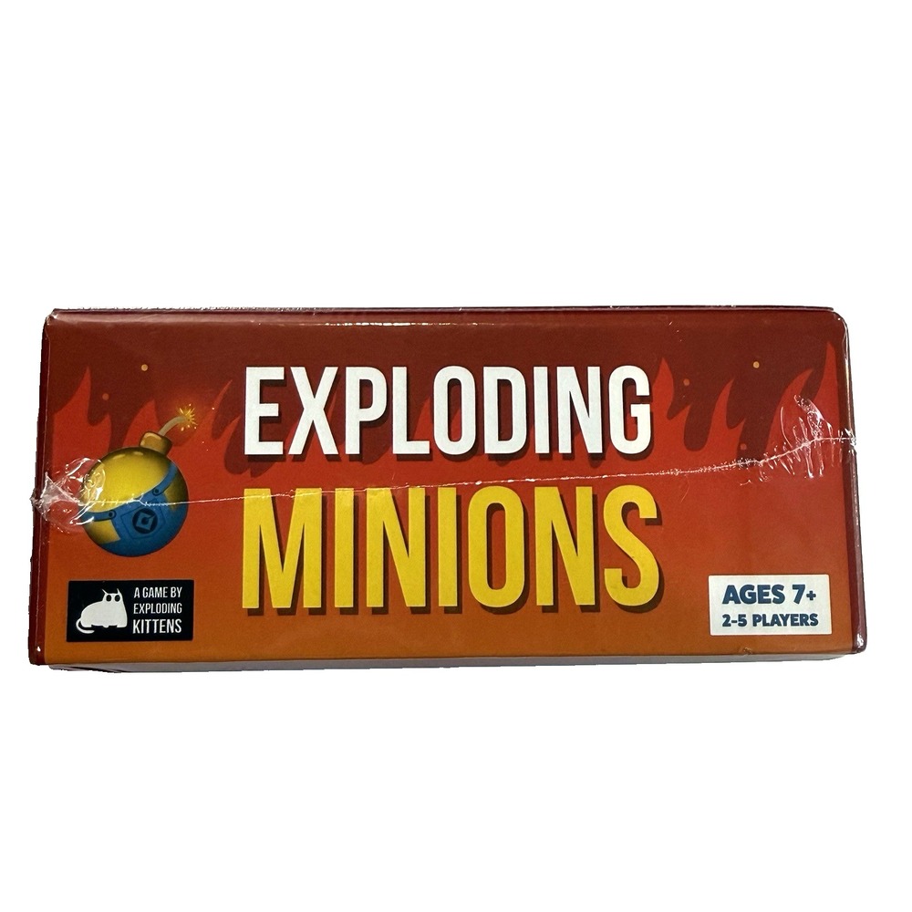New Sealed Exploding Minions by Exploding Kittens Family Fun Card Game Box Gift - Picture 3 of 6